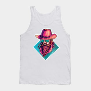 Vaporwave Vaquero Tank Top